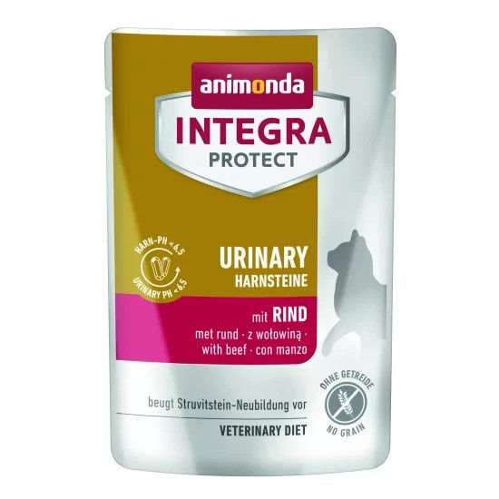 Integra Protect Struvite Уринари с говеждо - 85 г пауч