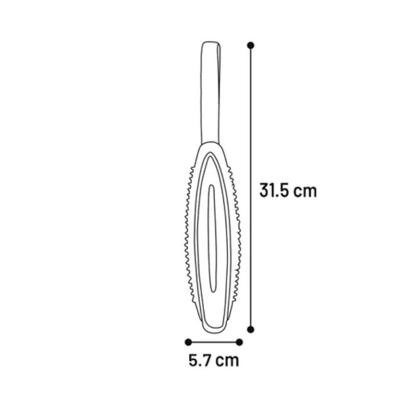 Гумена играчка Flamingo Dental care, почистваща зъбите с място за лакомства 31,5см L 2