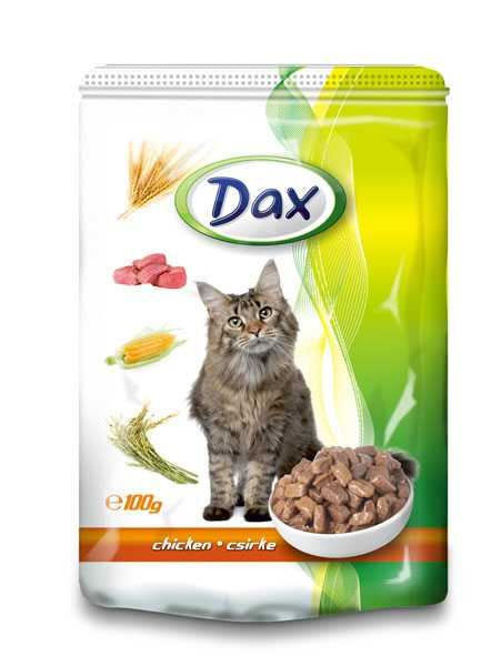 пауч Dax Chicken cat 100гр. пауч за котка с пилешко месо в сос