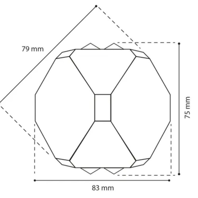 Охлаждаща играчка за куче FlamingoFRESK SNOWY BALL 8,3 см –  топка, която се пълни с вода и замразява 1 бр. 2