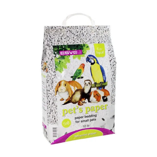 Esve Pet`s Paper постелка за дребни животни от рециклирана хартия, 3.6 кг/10 л