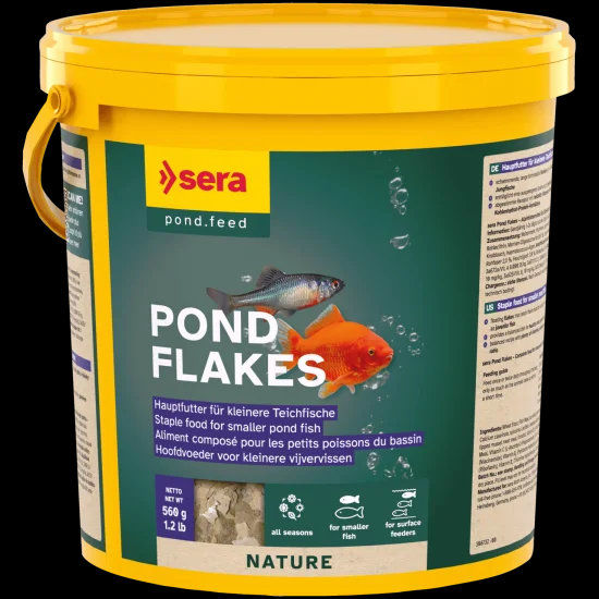 sera Pond Flakes 3800 мл / 560 г - храна на люспи
