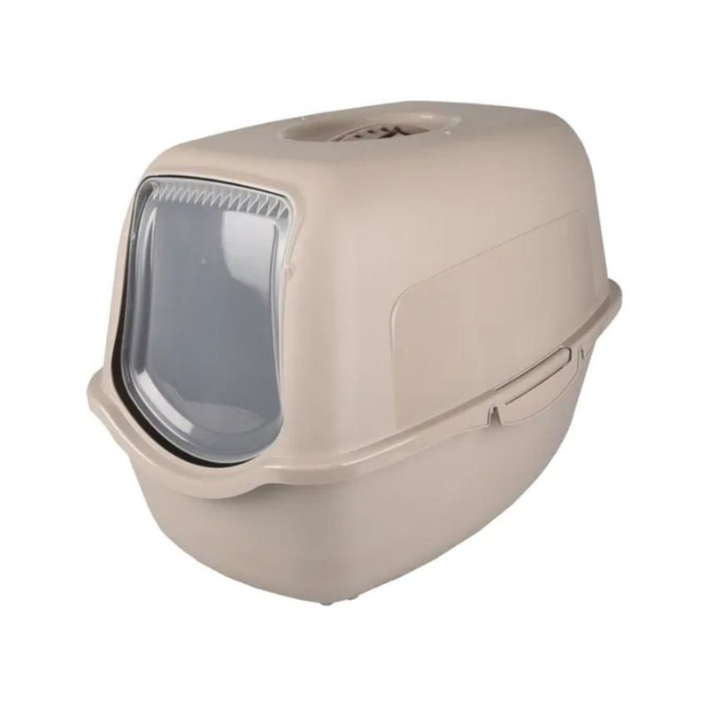 Котешка тоалетна Flamingo Cat toilet Lexie с вграден филтър, сива Сив