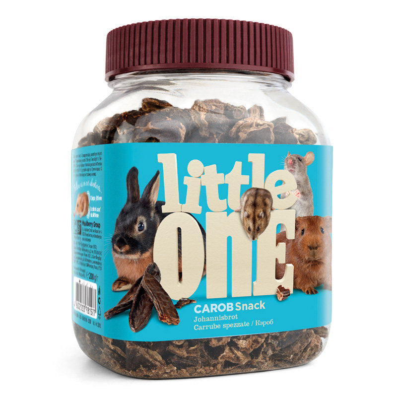 Little ONE carob – Лакомство за гризачи от рожков 200 гр. 0.200 кг.