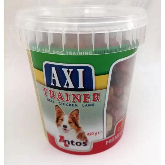 Antos Axi Trainer меки лакомства за награда и тренировки, 450 г