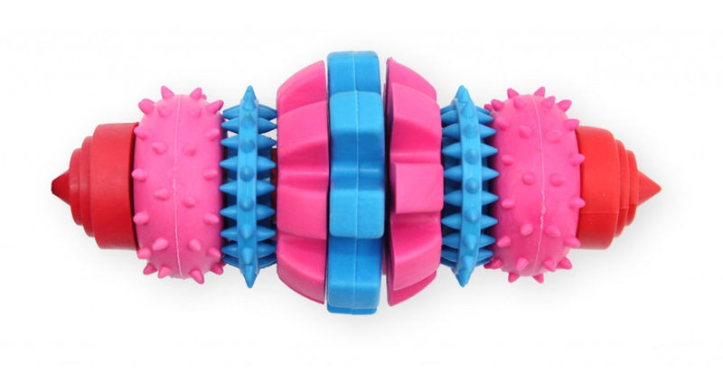 Дентална, гумена играчка за кучета PET NOVA с аромат на телешко PET NOVA 16 см. 2