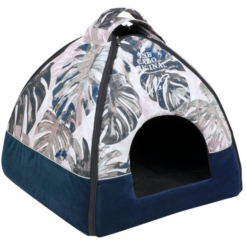 Луксозна къщичка Cazo Pet House Original – 47 x 46 x 40 см син 2