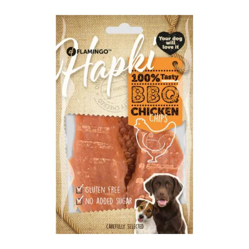 Натурален деликатес за кучета Flamingo Hapki chicken fillet  пилешко филе 85 гр. 2