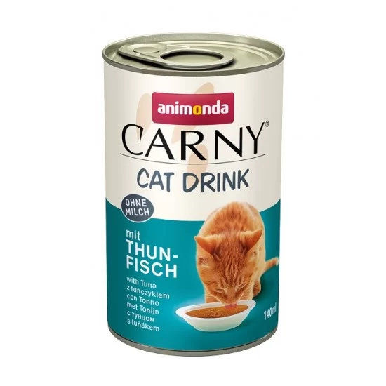 Carny Drink Tuna 140 мл - напитка за котки с риба тон, 24 бр./стек
