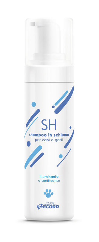 Шампоан, пяна, за сухо къпане Record БЕЗ парабени 200мл.