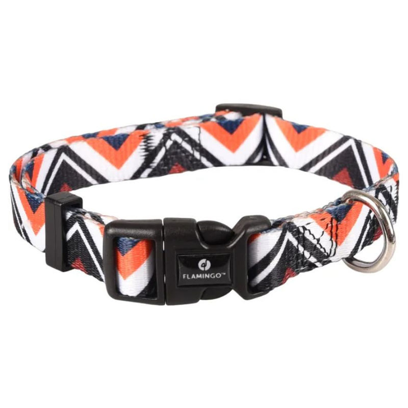 Нашийник за кучe Flamingo Collar Stian шарен M