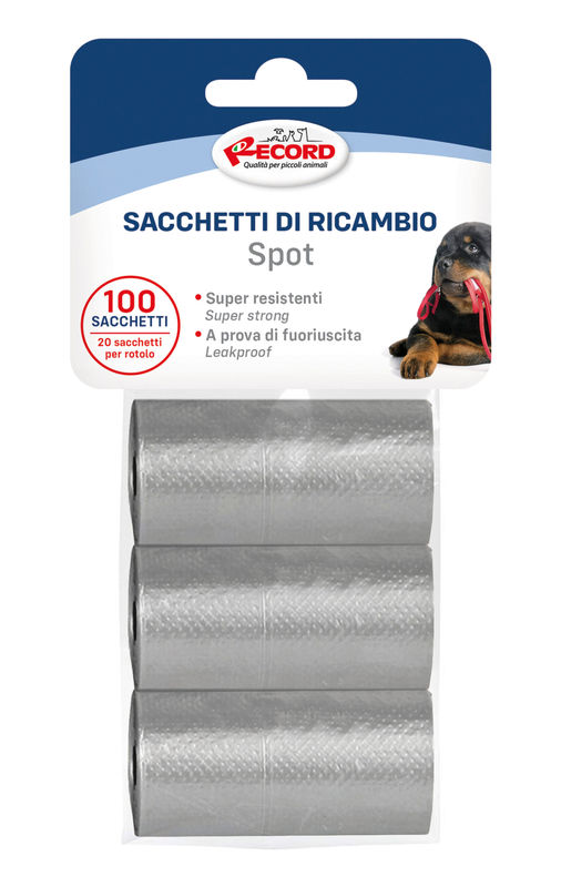 Хигиенни пликчета Record 3 броя, подходящи за всички диспенсъри  3 бр. 5