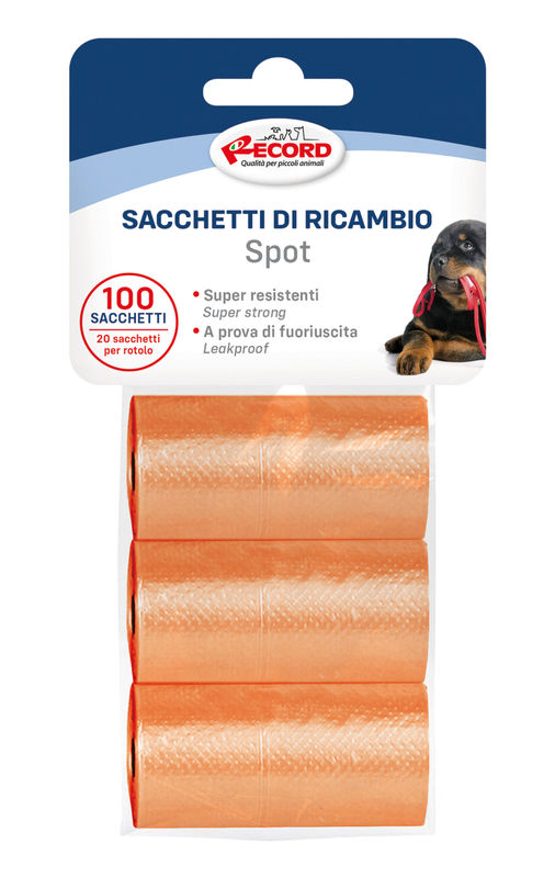 Хигиенни пликчета Record 3 броя, подходящи за всички диспенсъри  3 бр. 7