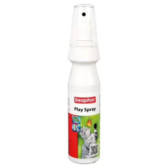 Beaphar Play Spray 150ml - спрей за привличане на котки към катерушки и играчки