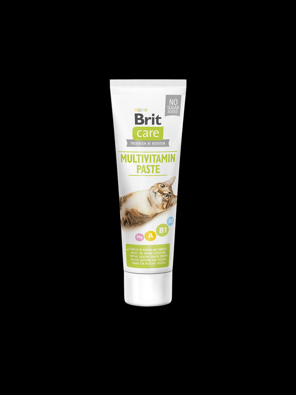 Brit Care Cat FUNCTIONAL PASTE MULTIVITAMIN – малцова паста за котки мултивитамин 100гр. 0.100 кг.