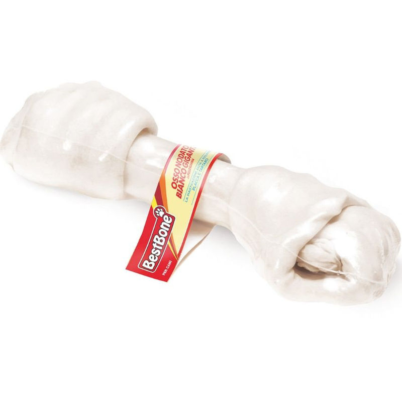 Кокал от пресована кожа BestBone Record – дълготрайно занимание  20 см.