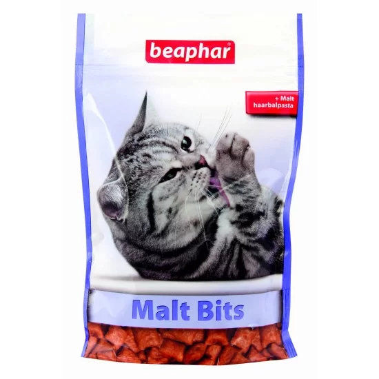 Beaphar Malt Bits - малцови хапки за котки 150 гр