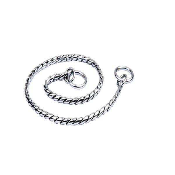 Изложбен нашийник PET INTEREST Round Brass Snake Chain 8