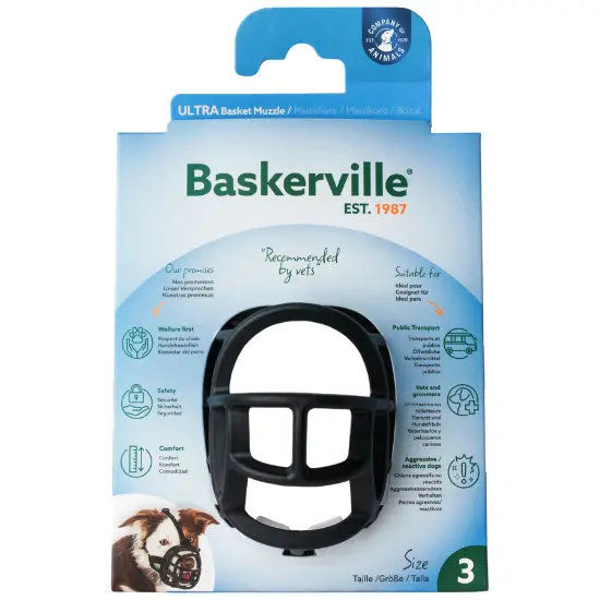 Baskerville Ultra Muzzle намордник размер 3