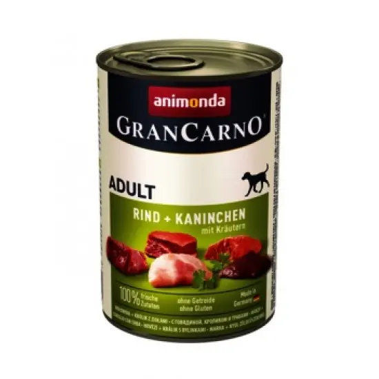 GranCarno® Plus заек + билки, 800 гр