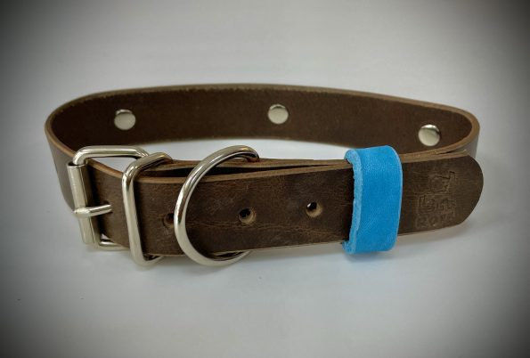 Бутиков кожен нашийник- №125