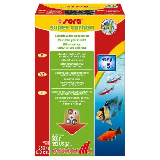 sera активен въглен 250 г