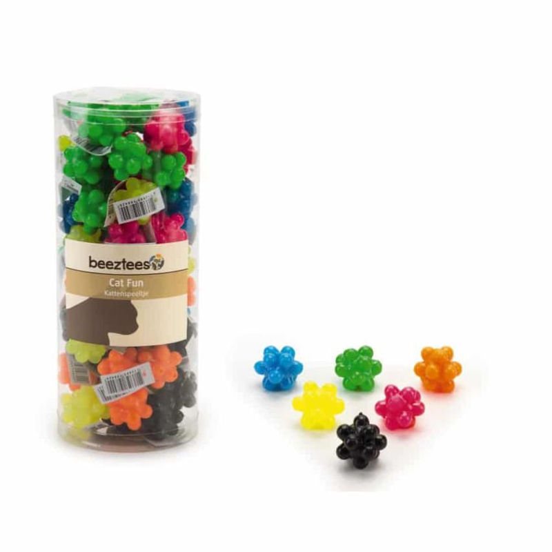 Гумена топка Beeztees за котки микс