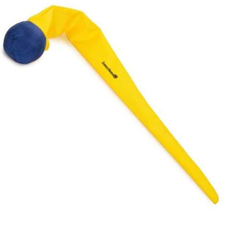 Кучешка играчка топка Beeztees , летяща на дълги разстояния жълт