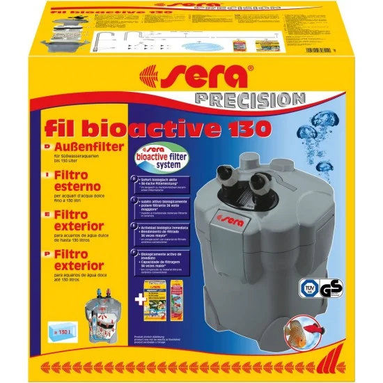 sera външен филтър sera fil Bioactive 130 - 300 л/ч за аквариуми до 130л