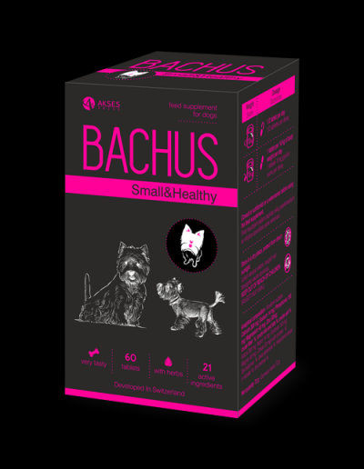 BACHUS SMALL & HEALTHY 60 ТАБ. - ДРЕБНИ ПОРОДИ КУЧЕТА
