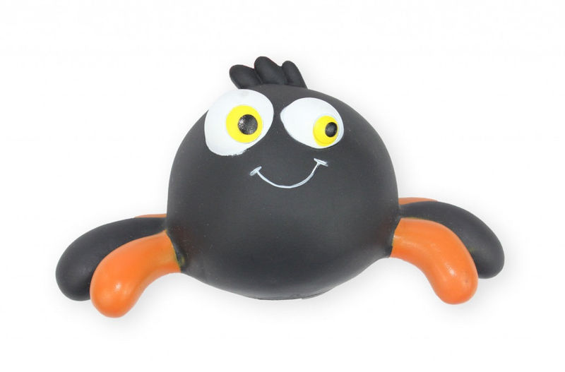 Гумена кучешка играчка PET NOVA паяче със звук 15 см. 15 см. 2