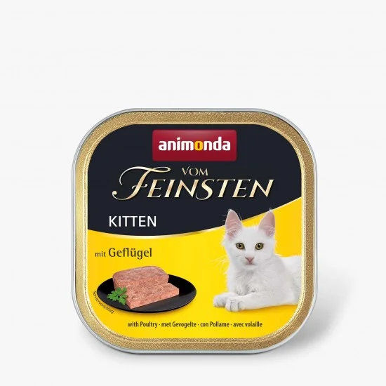 animonda Vom Feinsten Kitten - пастет за малки котета с птиче месо, 100 г