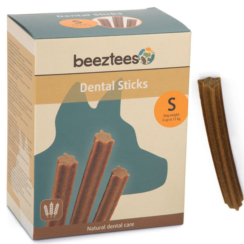 Натурални дентални пръчици  Beeztees Dental sticks за кучета от дребни породи 28 бр.