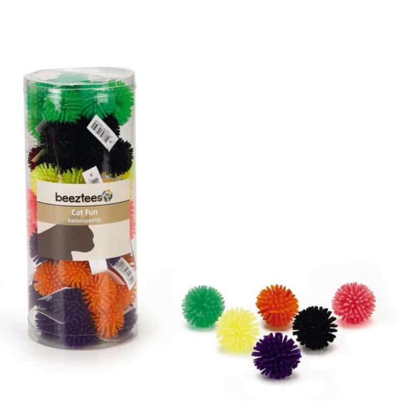 Гумена топка Beeztees за котки микс