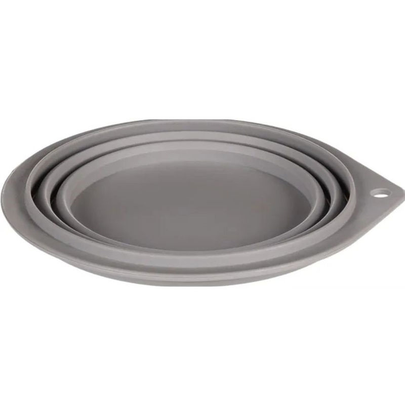 Сгъваема купа за път Flamingo  FALDA GREY 500 мл – подходяща за храна и вода 500мл. 2