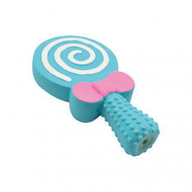 Латексова кучешка играчка Croci Latex toy Lolly близалка в син цвят