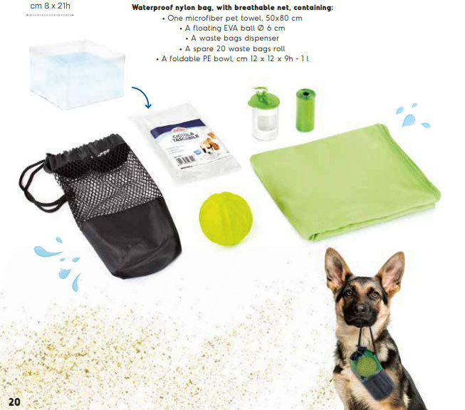 Летен комплект за път от 6 части Record 21 см. 3