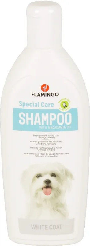 Шампоан за кучета Flamingo за бяла козина, 300мл 300мл.