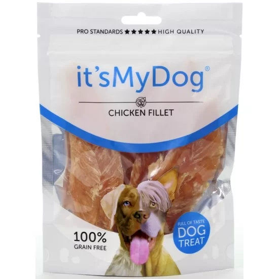 It's My Dog Chicken Fillet Grain Free - пилешко филе 85 г, без зърно