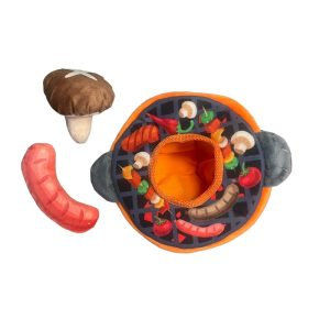 Дентална играчка за куче PET INTEREST Soft Jagged Pet Tooth Toy with Rope 11