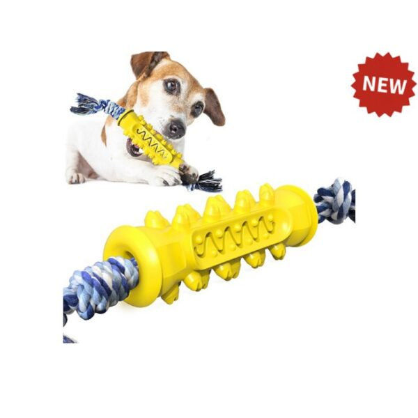 Дентална играчка за куче PET INTEREST Soft Jagged Pet Tooth Toy with Rope 7