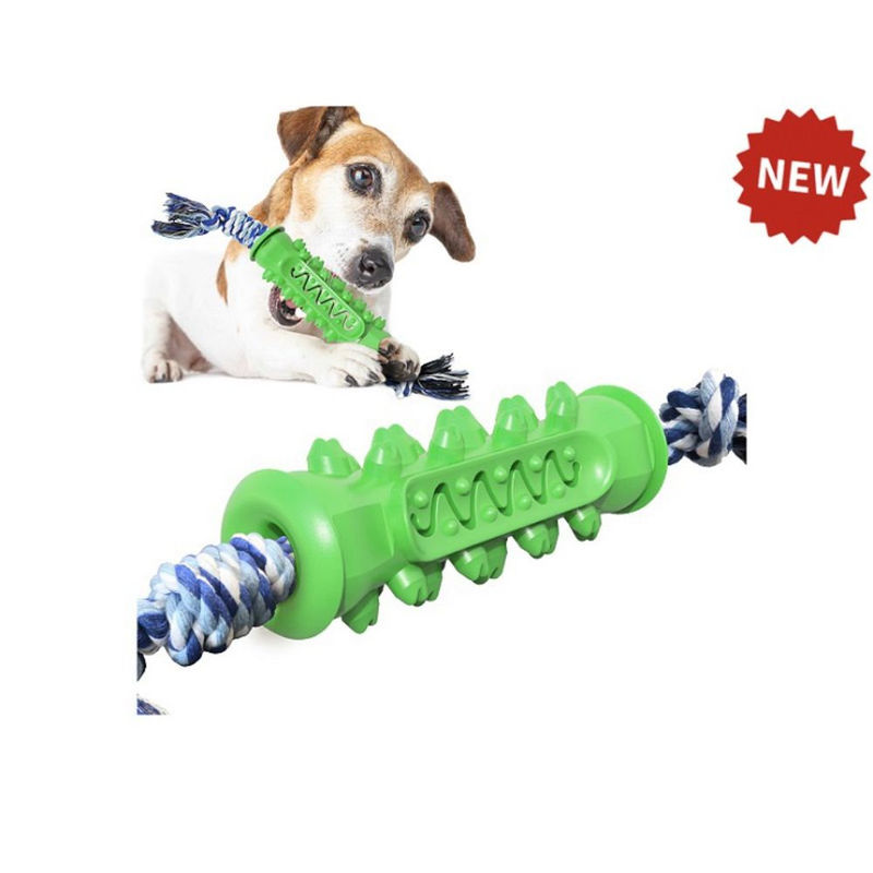 Дентална играчка за куче PET INTEREST Soft Jagged Pet Tooth Toy with Rope 10