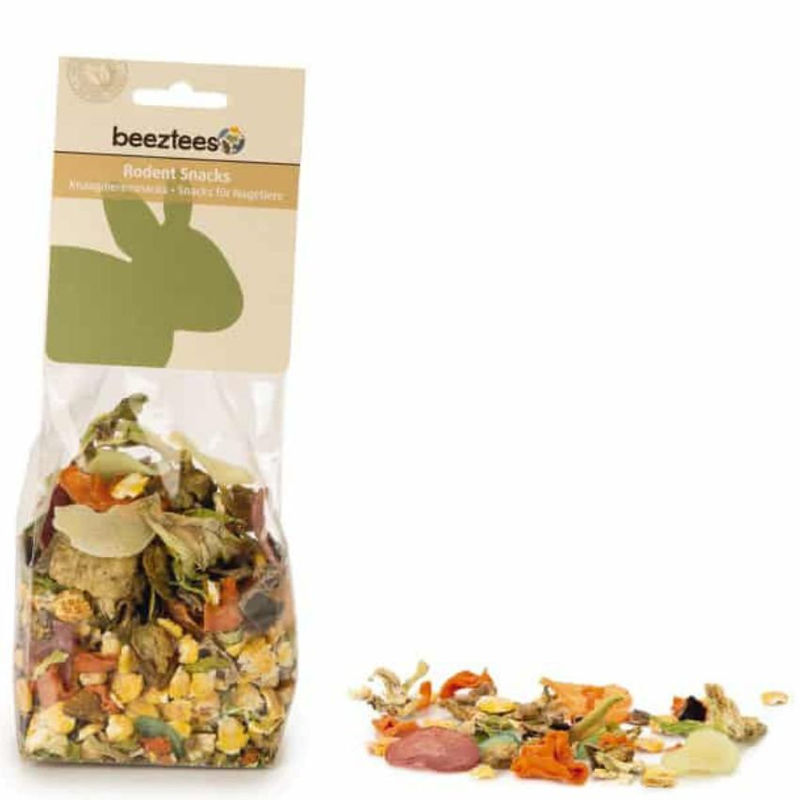 Beeztees rodent vegetable mix – Лакомство за гризачи зеленчуков микс 150г 0.150 кг.