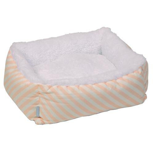 Меко кучешко легло Beeztees puppy rest bed nappy pink в roзов цвят Розов