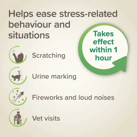 Beaphar StressLess Herbal Calming Spot-On успокояващи пипети за котки, 3 бр 9