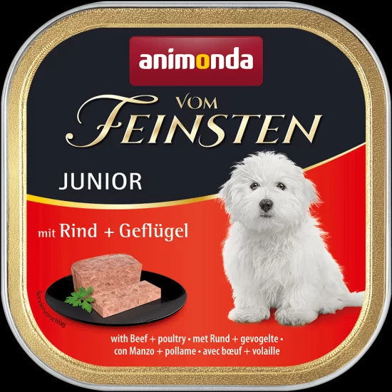 Vom Feinsten Junior телешко и птиче, 150 г
