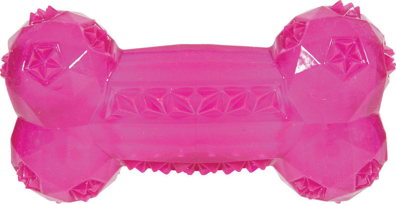 Играчка за кучета Zolux POP BONETOY – силиконов кокал 14см син