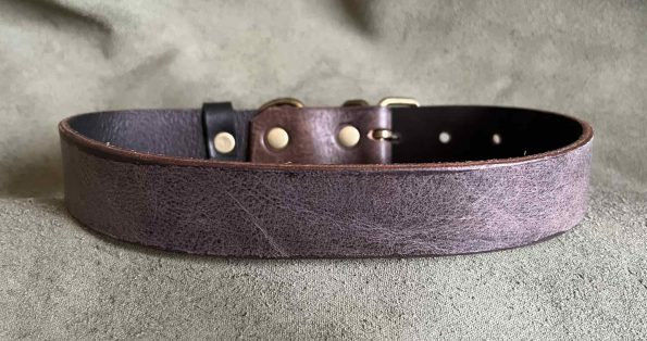 Бутиков кожен нашийник- №153 3