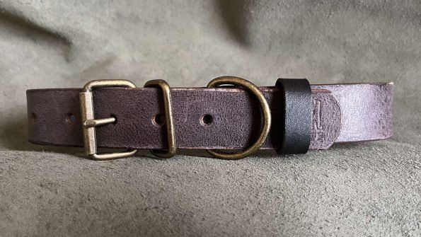 Бутиков кожен нашийник- №153