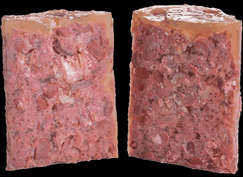 BRIT PATÉ & MEAT – CHICKEN – консервирана храна за кучета  с 28% прясно пилешко месо и 22% телешко 0.800 кг. 2